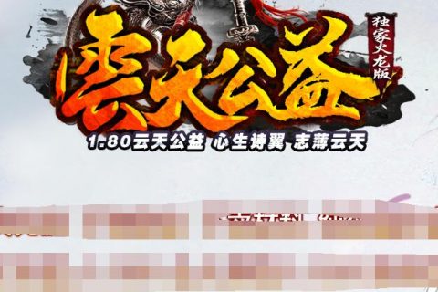 公益三职业云雾传奇